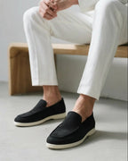 Women's Old Money Suede Loafers 7