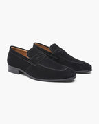 Women's Old Money Suede Penny Loafers 0