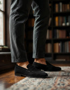 Women's Old Money Suede Penny Loafers 2