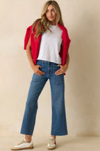 Women's On Your Way Medium Wash Utility Jeans | 96% Cotton 1