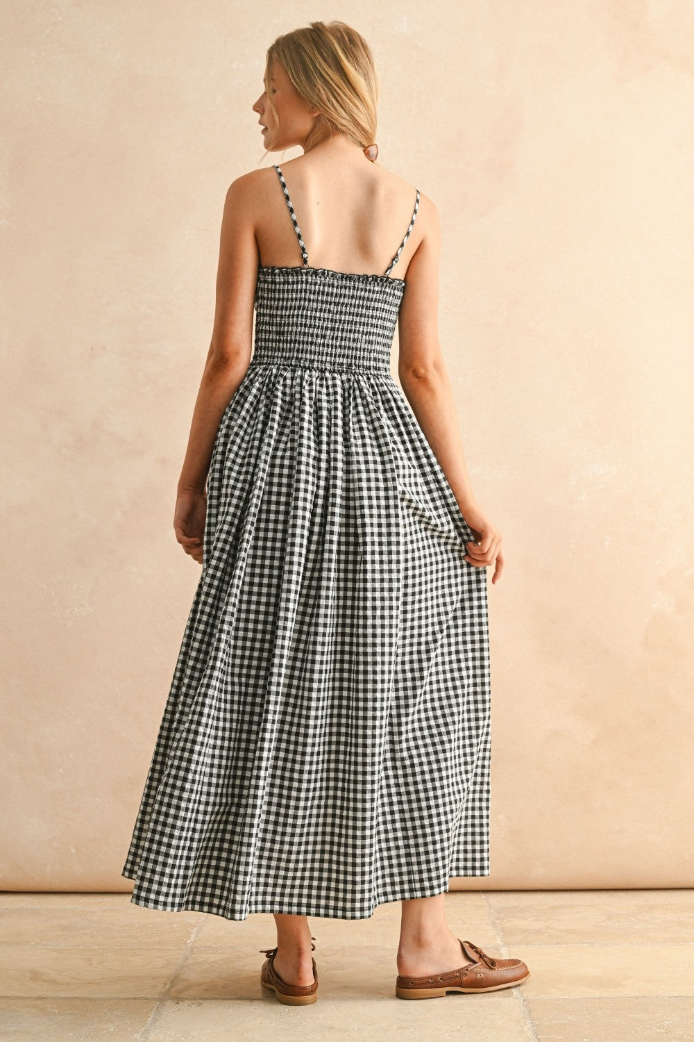 Onyx Crush | Midi Dress with 100% Cotton Fabric | Comfortable Fit for Everyday Wear