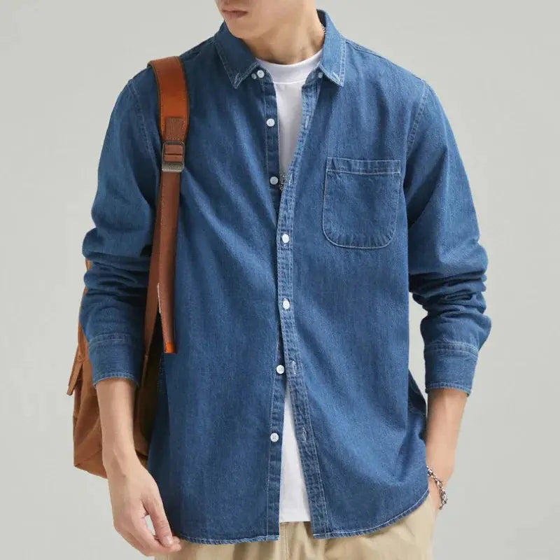 Women's Orlando Denim Shirt | 100% breathable cotton 0