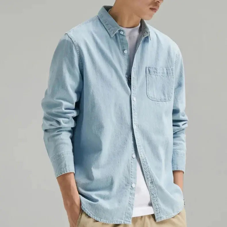 Women's Orlando Denim Shirt | 100% breathable cotton 7