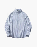 Women's Oversized Striped Shirt 0