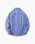 Women's Oversized Striped Shirt 5