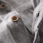 Pacific Collection | Men's Shirt with Short Sleeves in 100% Linen | Lightweight & Breathable for Summer Comfort