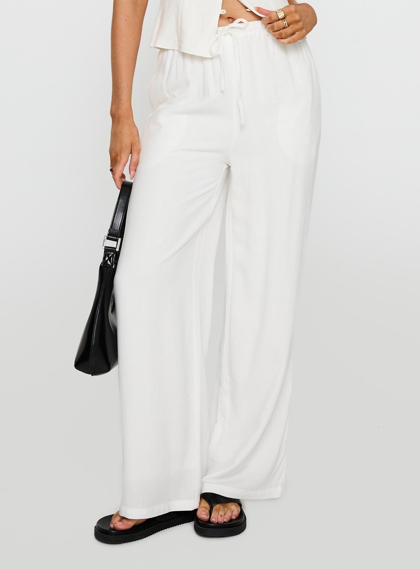 Women's Parklea Pants White Tall | Princess Polly Tall 1