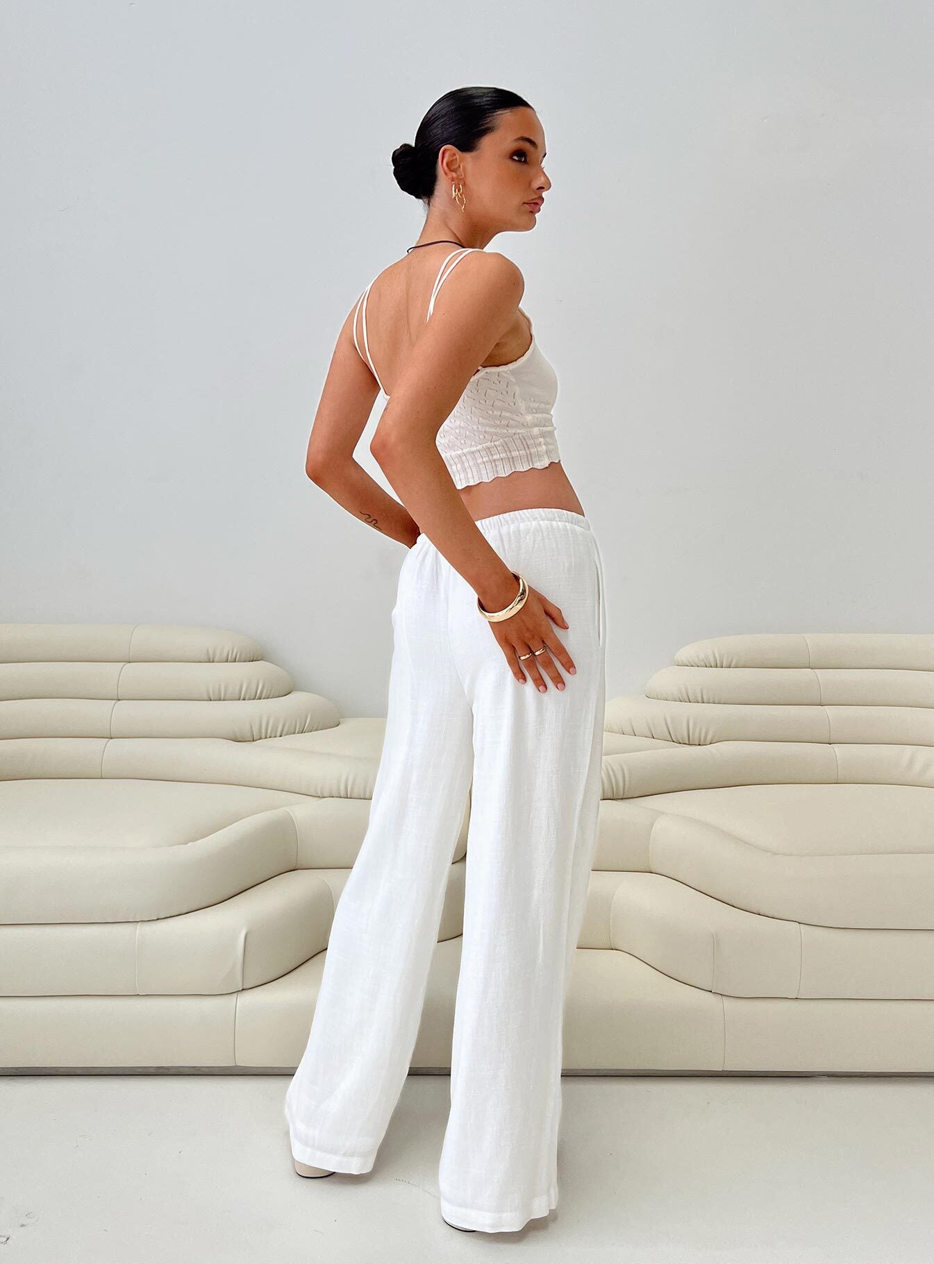 Women's Parklea Pants White Tall | Princess Polly Tall 7