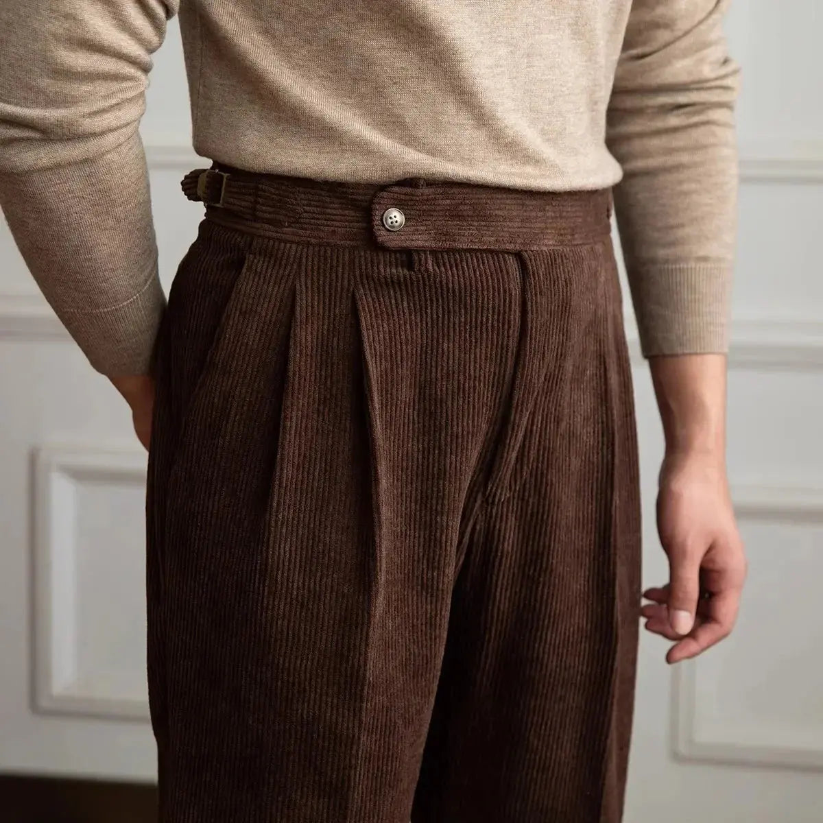 Pembroke Corduroy Trousers 7