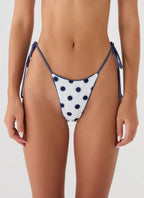 Women's Penelle | Bikini Bottoms with Adjustable Side Ties | Playful Polka Dot Design for Comfortable Fit | Adjustable S 3