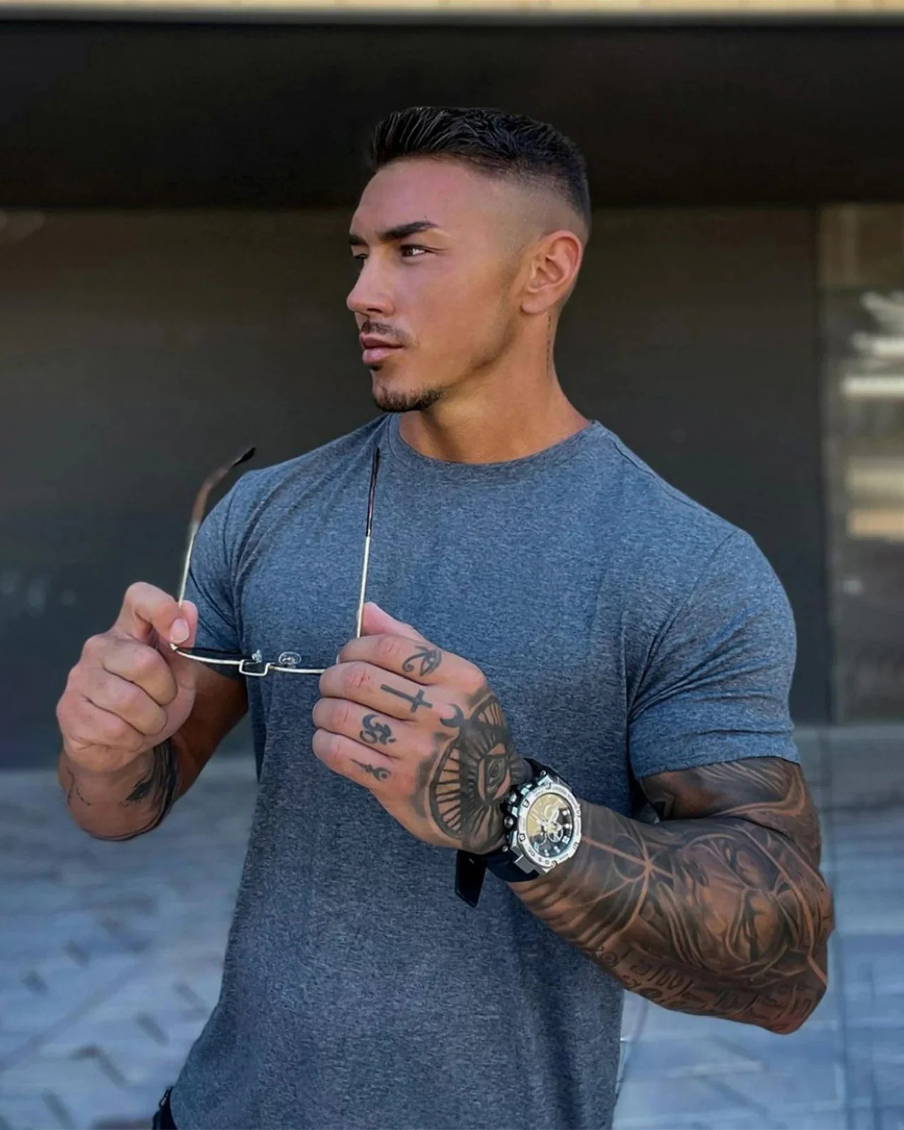 Performance Tee | Long Sleeve Gym Shirt for Men with Moisture-Wicking Fabric | Comfortable Workout Top for Active Lifestyle
