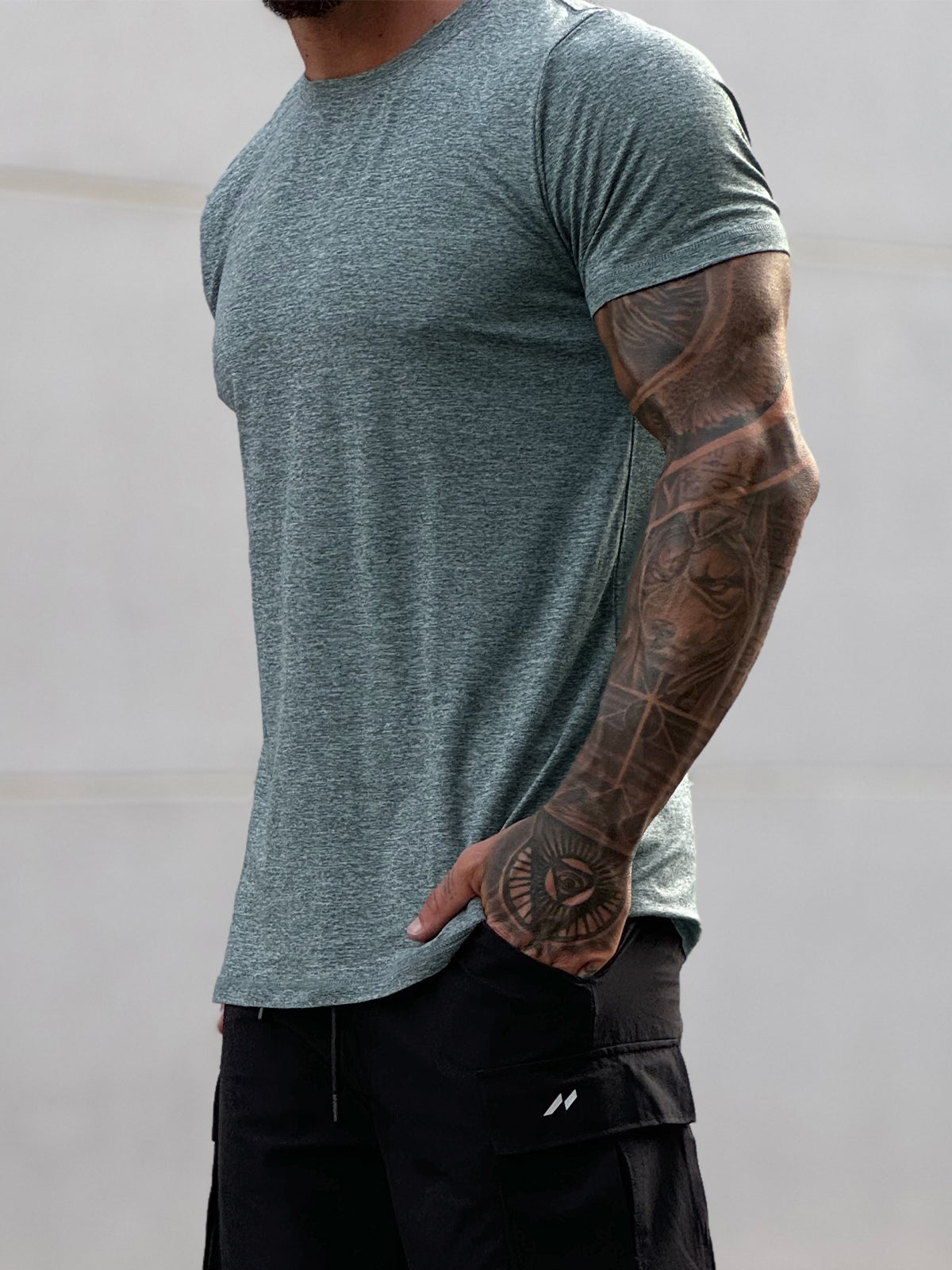 Performance Tee | Long Sleeve Gym Shirt for Men with Moisture-Wicking Fabric | Comfortable Workout Top for Active Lifestyle