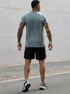 Performance Tee | Long Sleeve Gym Shirt for Men with Moisture-Wicking Fabric | Comfortable Workout Top for Active Lifestyle