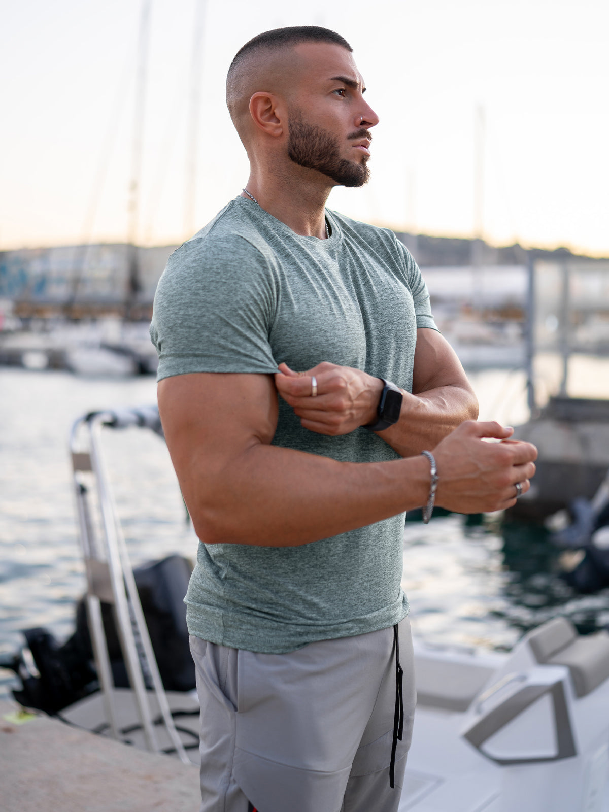 Performance Tee | Long Sleeve Gym Shirt for Men with Moisture-Wicking Fabric | Comfortable Workout Top for Active Lifestyle