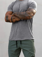 Performance Tee | Long Sleeve Gym Shirt for Men with Moisture-Wicking Fabric | Comfortable Workout Top for Active Lifestyle