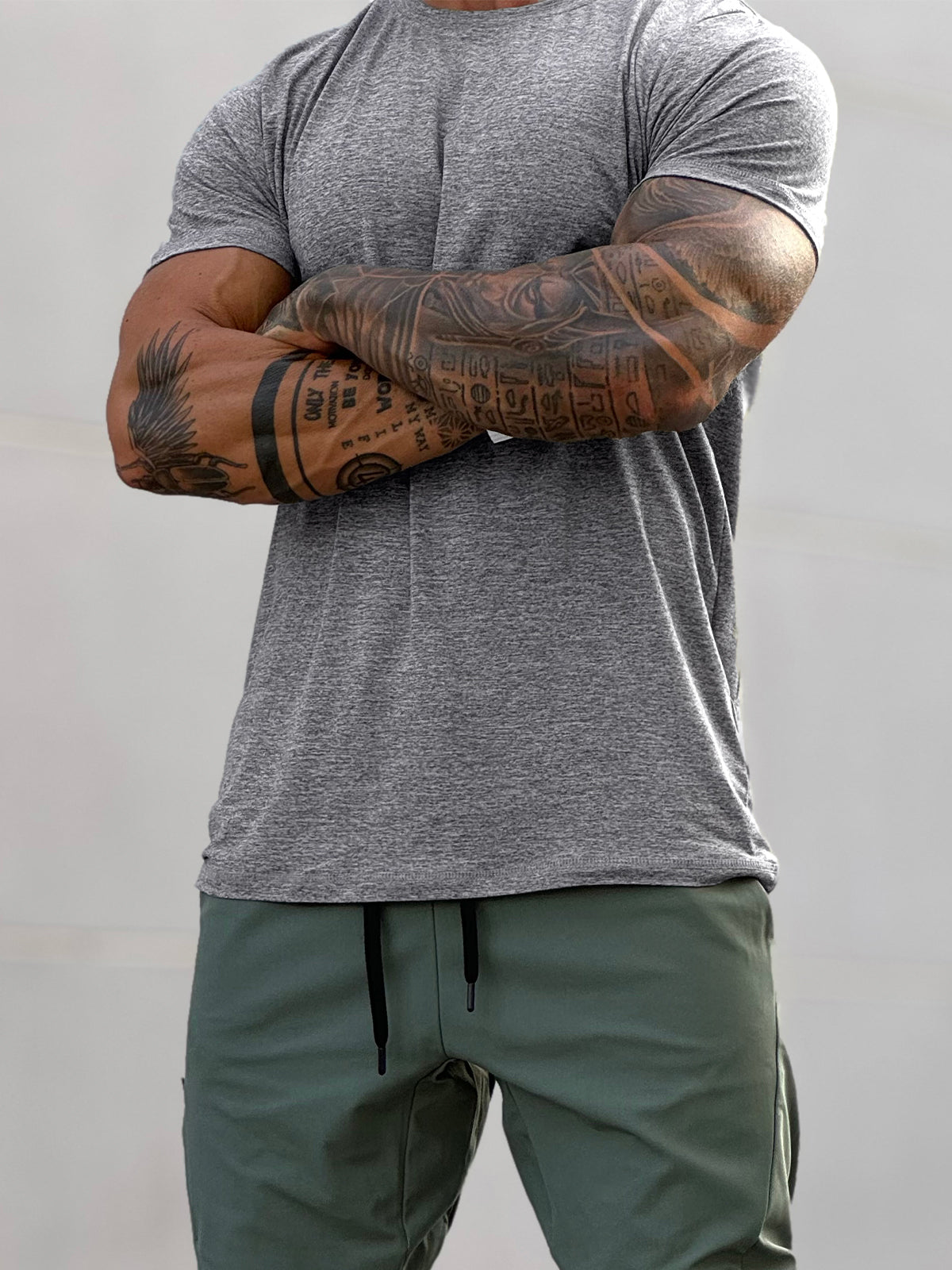 Performance Tee | Long Sleeve Gym Shirt for Men with Moisture-Wicking Fabric | Comfortable Workout Top for Active Lifestyle