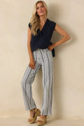 Women's Polished Ease Navy Knit Sweater Vest | 60% Cotton & 40% Acrylic 0