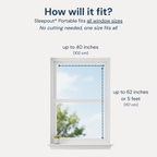 Portable blackout curtain product view