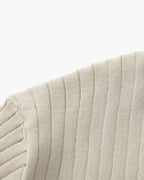 Women's Premium Ribbed Polo | Premium knitted fabric with a ribbed texture 7