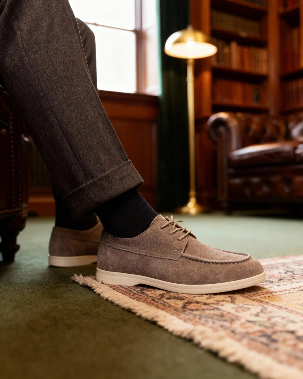 Women's Premium Suede Lace Shoes | Material: Premium suede upper 2