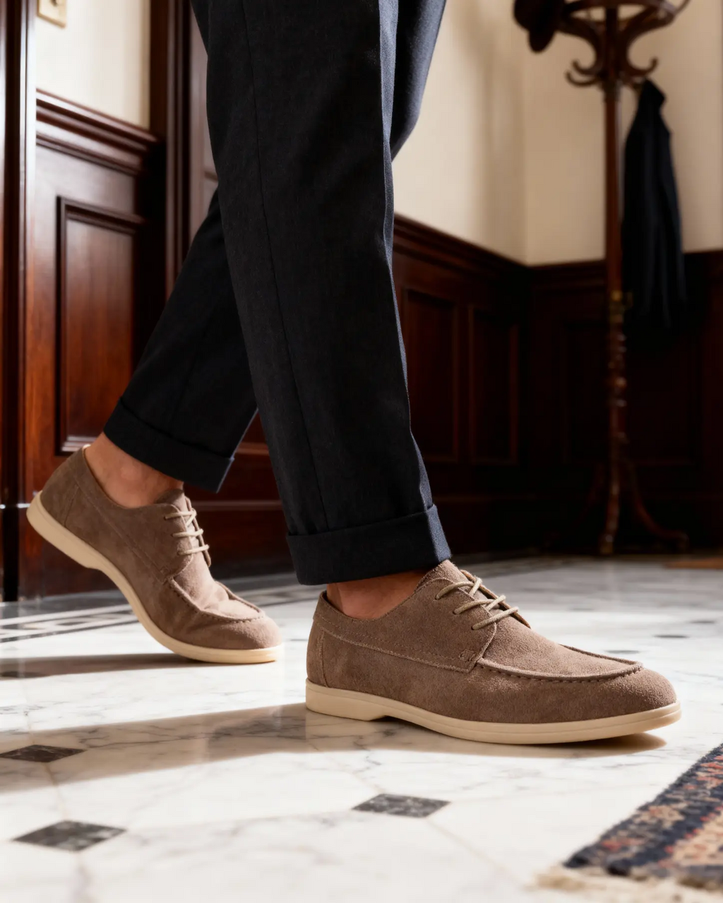 Women's Premium Suede Lace Shoes | Material: Premium suede upper 3