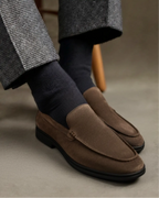 Women's Premium Suede Loafers - Black Soles | Material: Premium suede upper 2
