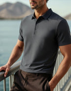 Women's Prestigio Silk Polo (Anti-Wrinkle) | Material: Polyester 2