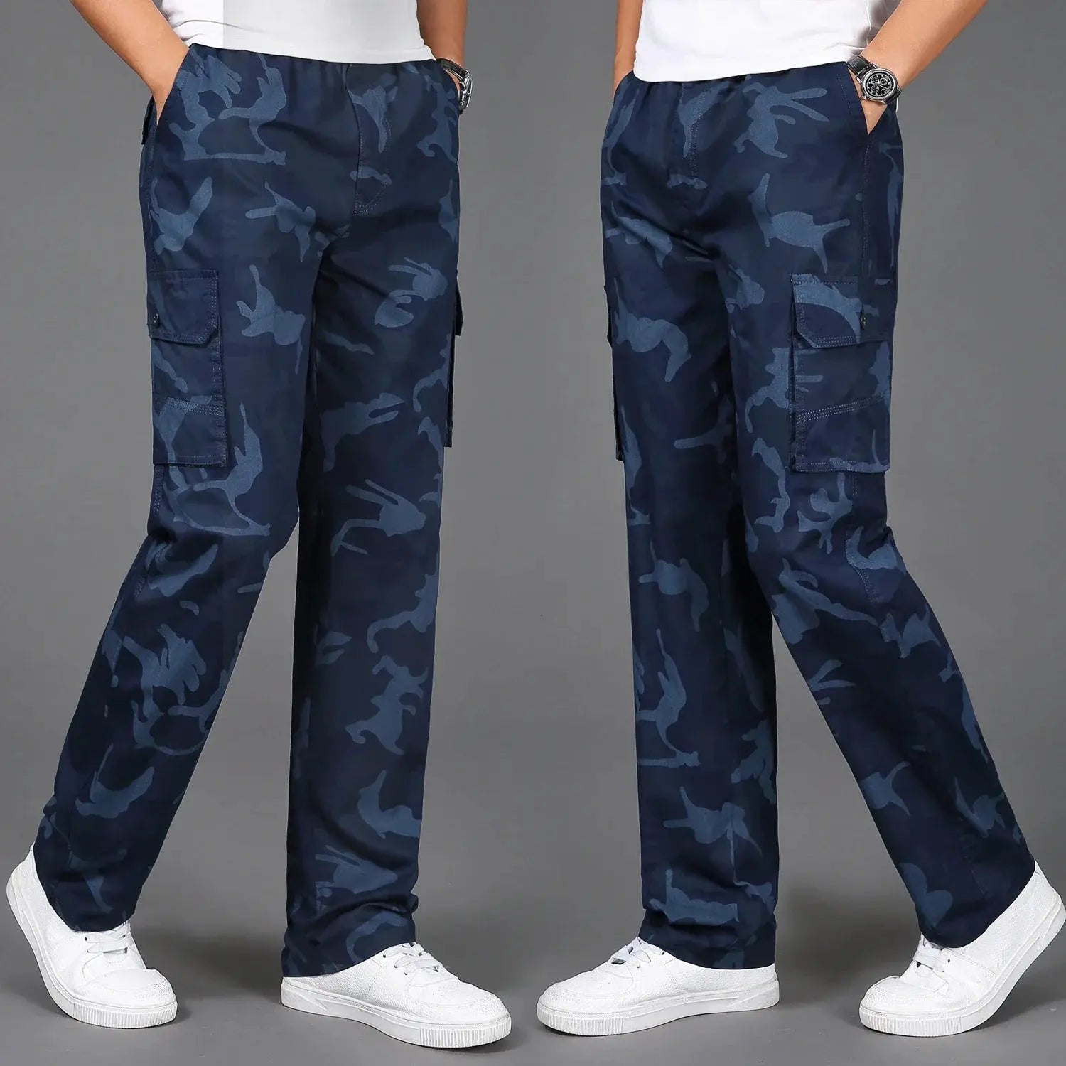Women's Ranger Camo Cargo Pants | Lightweight cotton fabric for breathability 5