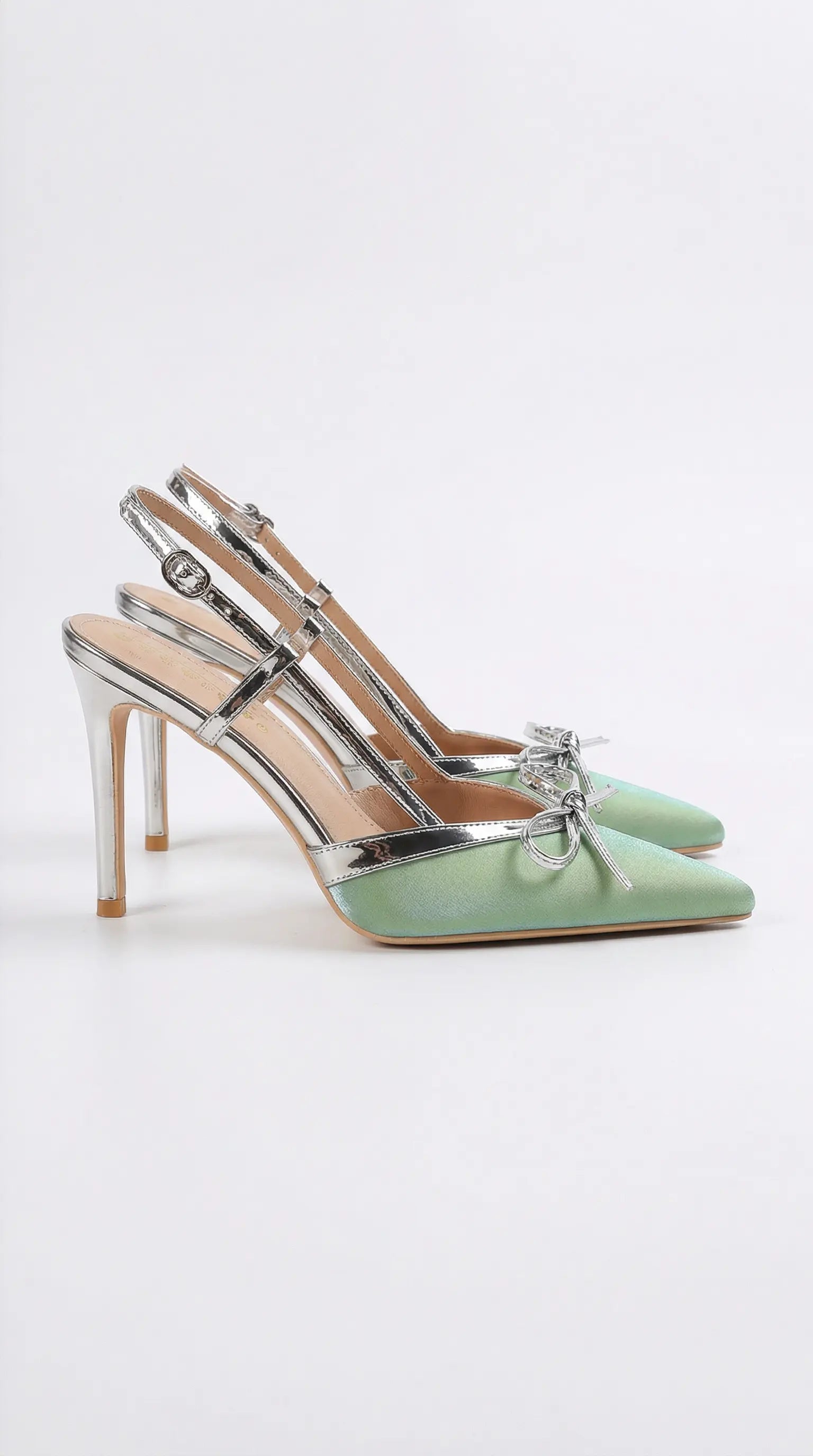 Women's Rebecca Collection | Satin Bow Court Heels with T-Strap Design | Vintage-Inspired Elegance for Fashion-Forward W 9