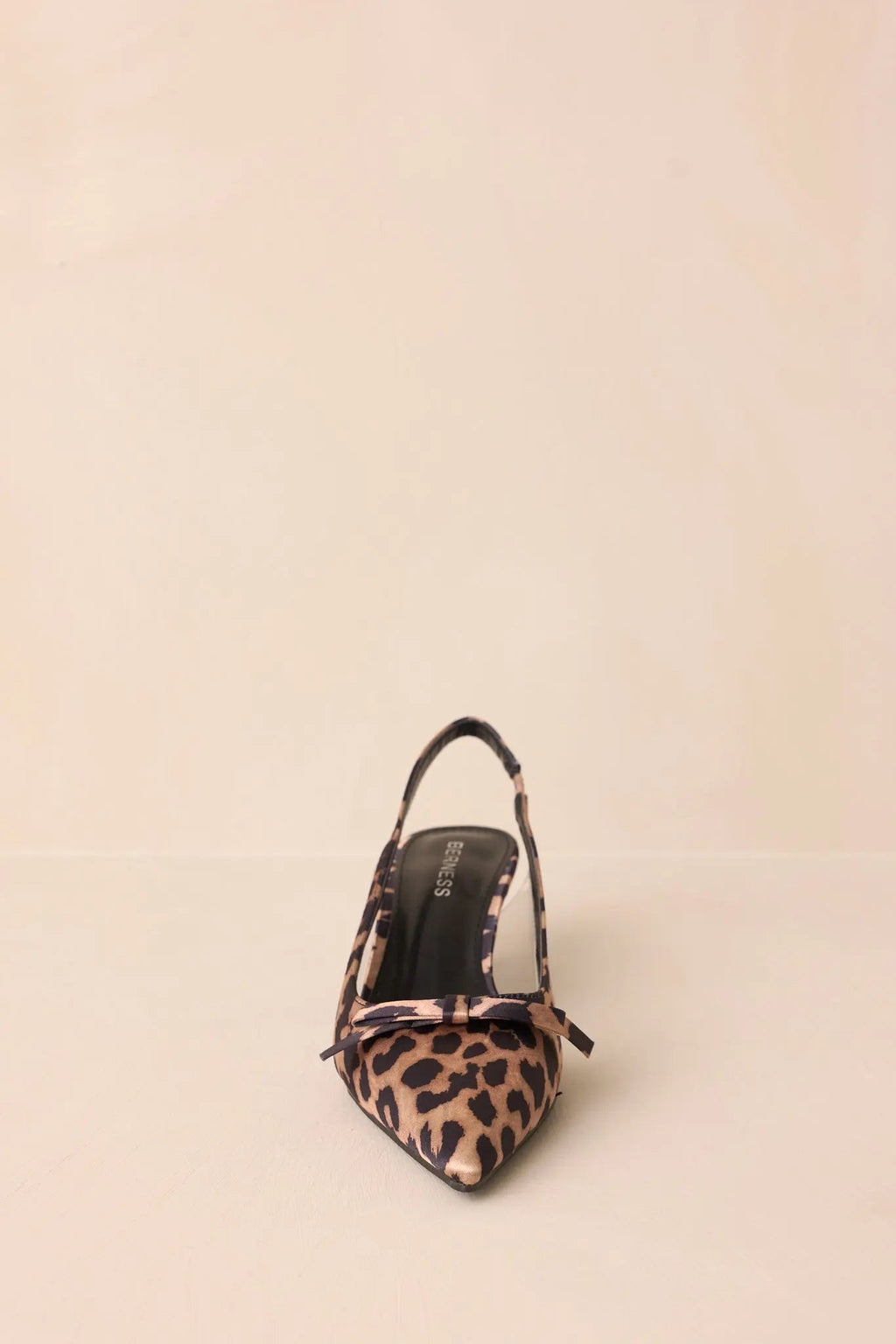 Women's Regal Steps Leopard Print Slingback Kitten Heels | Heel Measures 2.25" in Height 6