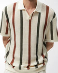 Women's Resort Knit Stripe Polo 0