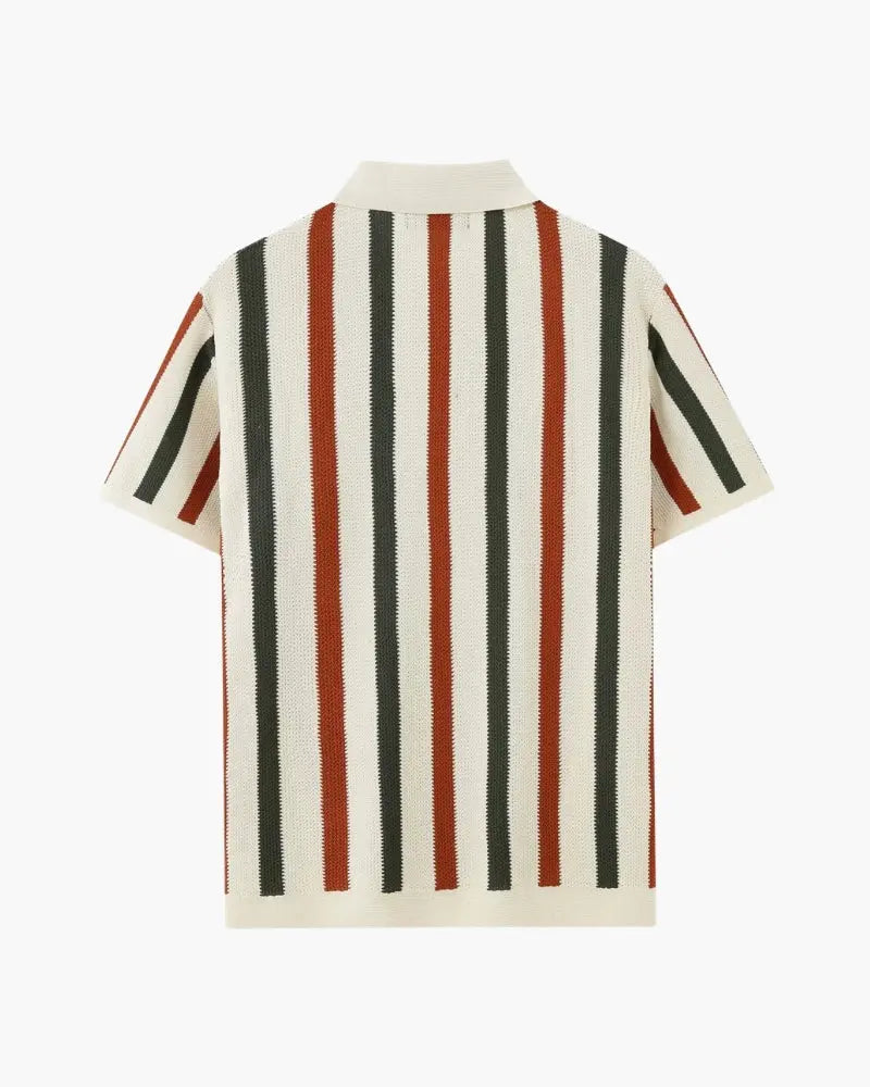 Women's Resort Knit Stripe Polo 3