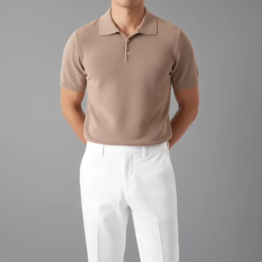 Women's Rhodes Knit Polo | Premium 100% cotton knit 1