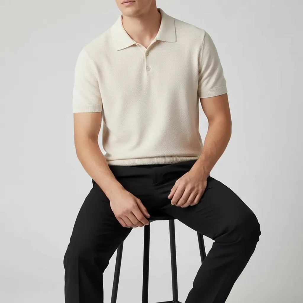 Women's Rhodes Knit Polo | Premium 100% cotton knit 6