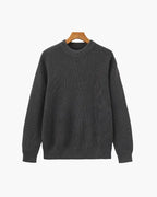 Women's Rib Knit Crewneck | Premium wool-blend with natural stretch and struct 0