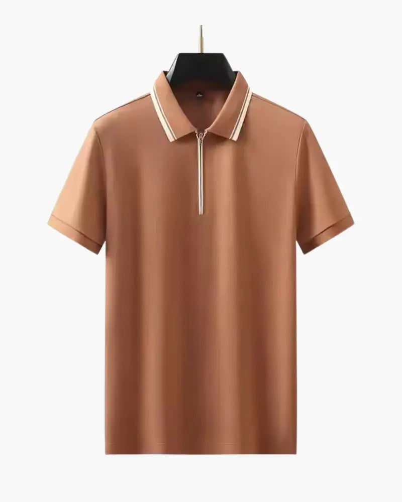Women's Ridgeway Zip Polo | Made from heavyweight knit for structure and comfo 4