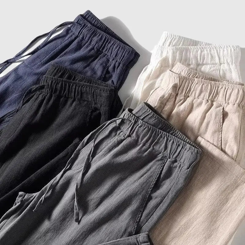 Women's Roberto Russo Breeze Linen Pants | Material: Luxurious linen-cotton mix 8