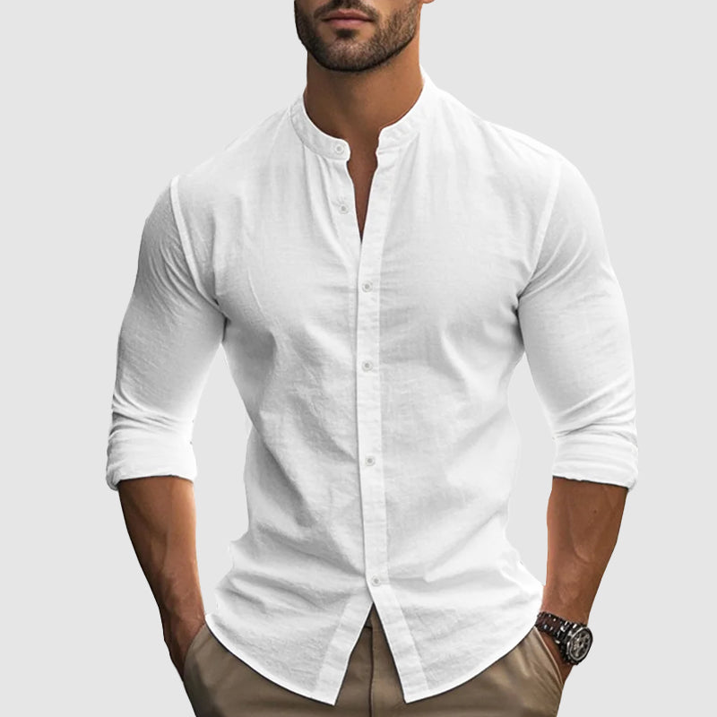 Women's Roberto Russo Breezy Linen Shirt | Material: Premium linen-cotton blend 0