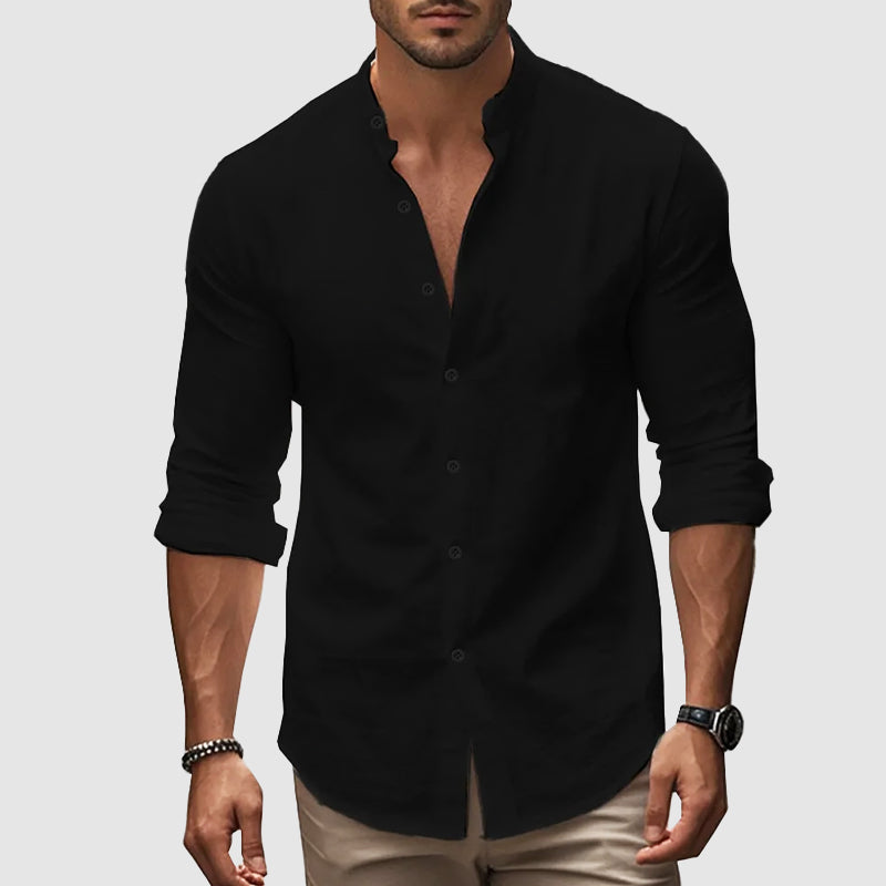 Women's Roberto Russo Breezy Linen Shirt | Material: Premium linen-cotton blend 1