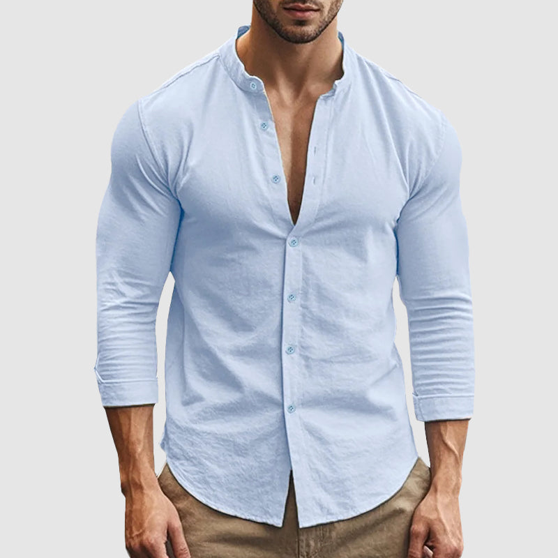 Women's Roberto Russo Breezy Linen Shirt | Material: Premium linen-cotton blend 2
