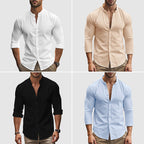 Women's Roberto Russo Breezy Linen Shirt | Material: Premium linen-cotton blend 5