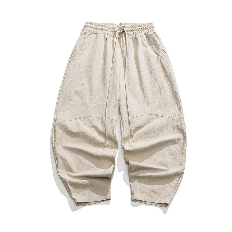 Women's Roberto Russo Loose-Fit Cotton Harem Pants | Material: Cotton blend 4