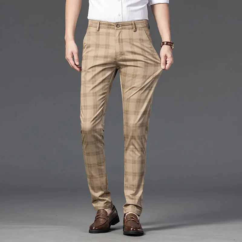 Women's Roberto Russo Marston Plaid Pants | Material: Silk & lyocell blend 0