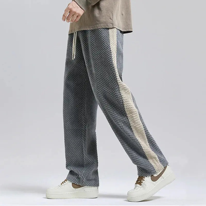 Women's Roberto Russo Metro Corduroy Pants | Material: Textured waffle-knit corduroy 1