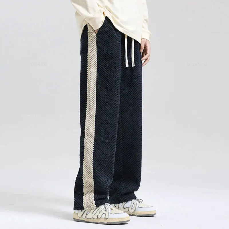 Women's Roberto Russo Metro Corduroy Pants | Material: Textured waffle-knit corduroy 5