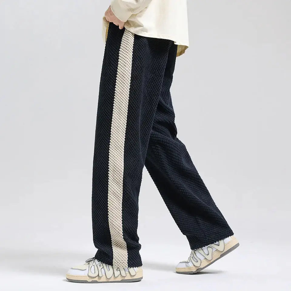 Women's Roberto Russo Metro Corduroy Pants | Material: Textured waffle-knit corduroy 6