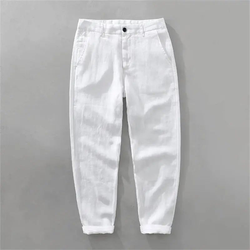 Women's Roberto Russo Pozzuoli Linen Pants | Premium linen blend fabric ensures breathability 1