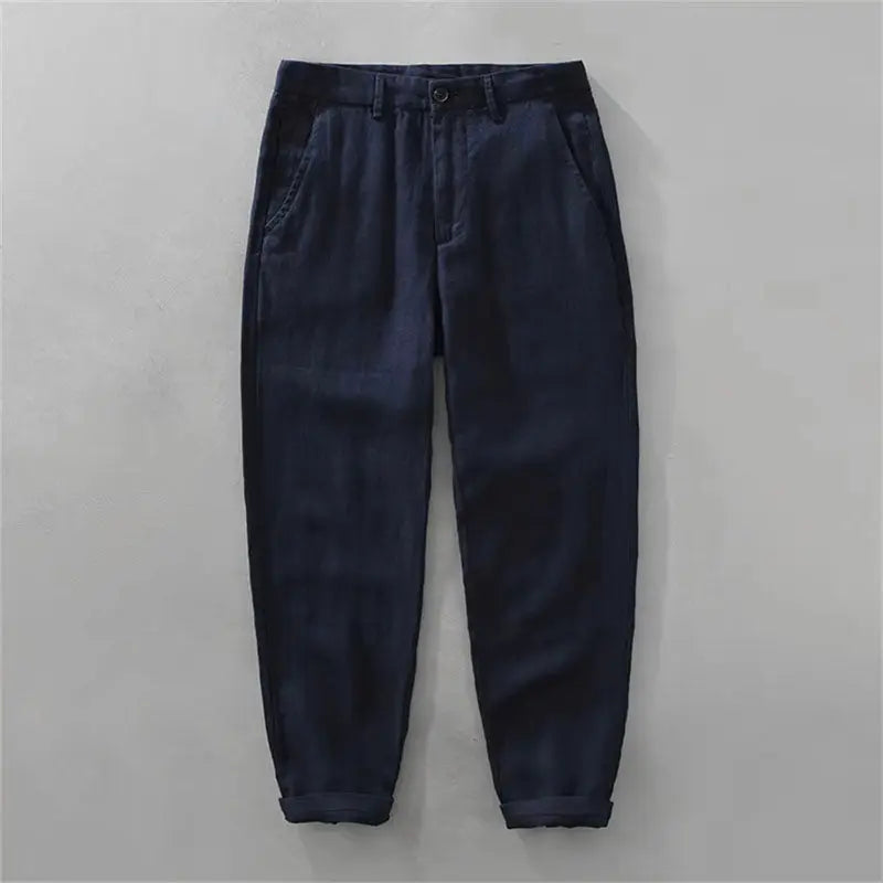 Women's Roberto Russo Pozzuoli Linen Pants | Premium linen blend fabric ensures breathability 2