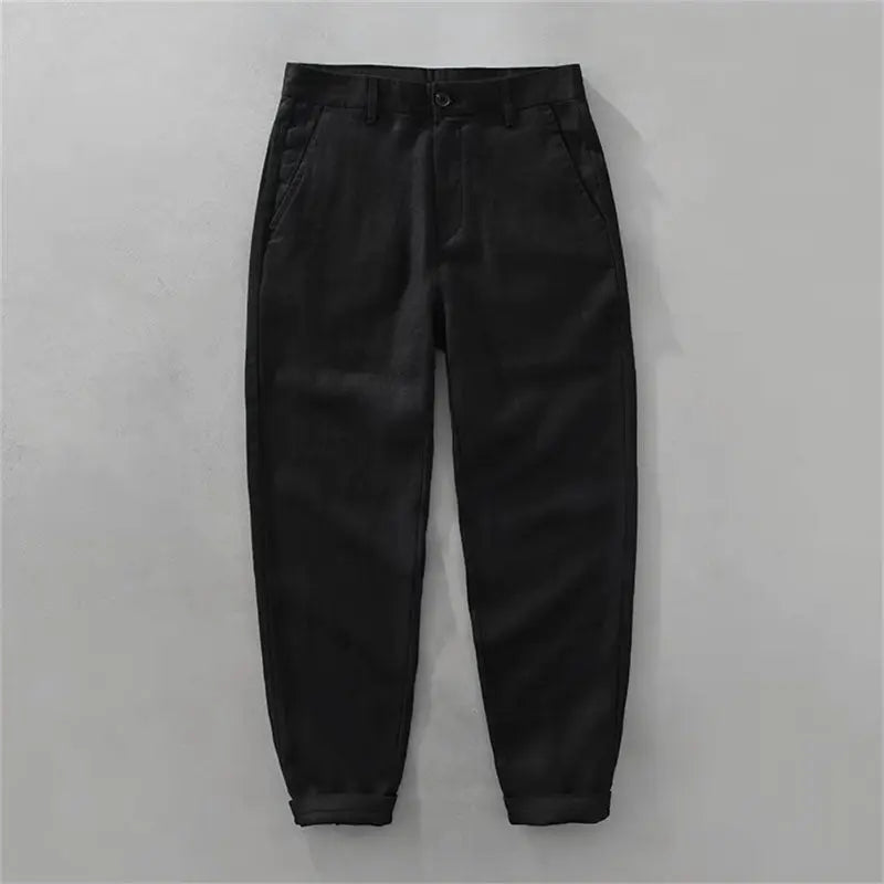 Women's Roberto Russo Pozzuoli Linen Pants | Premium linen blend fabric ensures breathability 3