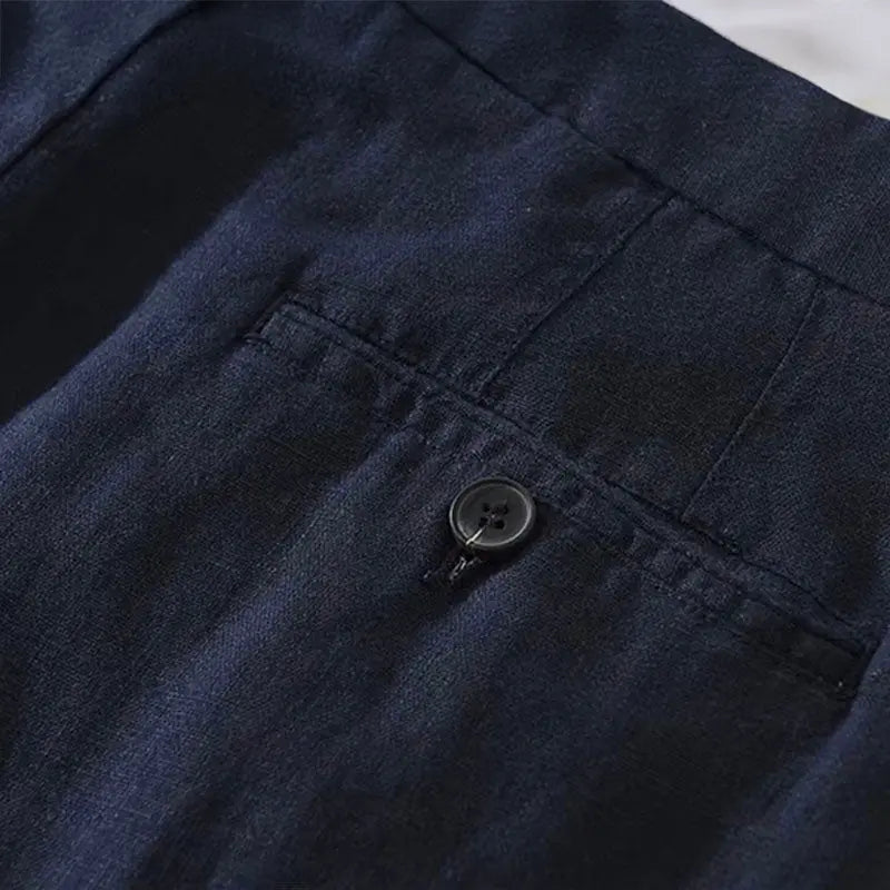 Women's Roberto Russo Pozzuoli Linen Pants | Premium linen blend fabric ensures breathability 6